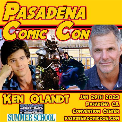 Ken Olandt Pasadena Comic Convention And Toy Show