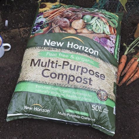 New Horizon Organic And Peat Free Multi Purpose Compost 50l