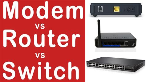 Router Vs Modem Vs Switch Easyworknet
