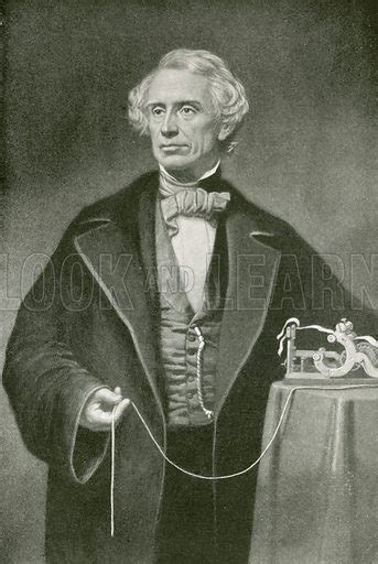 Samuel Fb Morse Inventor Of The Telegraph Stock Image Look And Learn