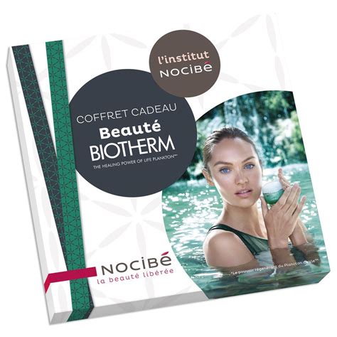 Nocibé Coffret Institut Beauté Biotherm Soin 100 Visage Ou Soin