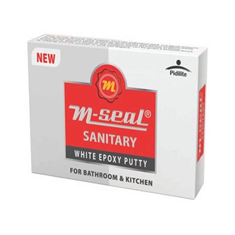 Pidilite M Seal Sanitary White Epoxy Putty 25 G Box At Rs 165piece