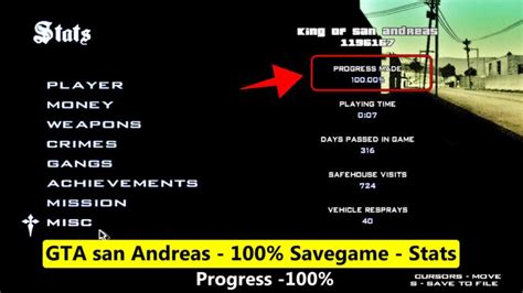Gta San Andreas Savegame Pc Mission Wise After Each Mission