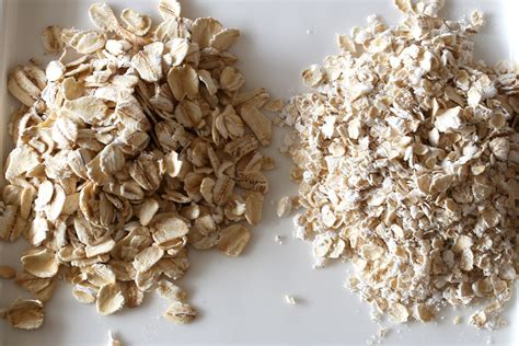 Large flake quaker oats, quickquaker oats, one minute quaker oats and instant quaker oats are all rolled oats. Differences Between Rolled, Steel-Cut, and Instant Oats