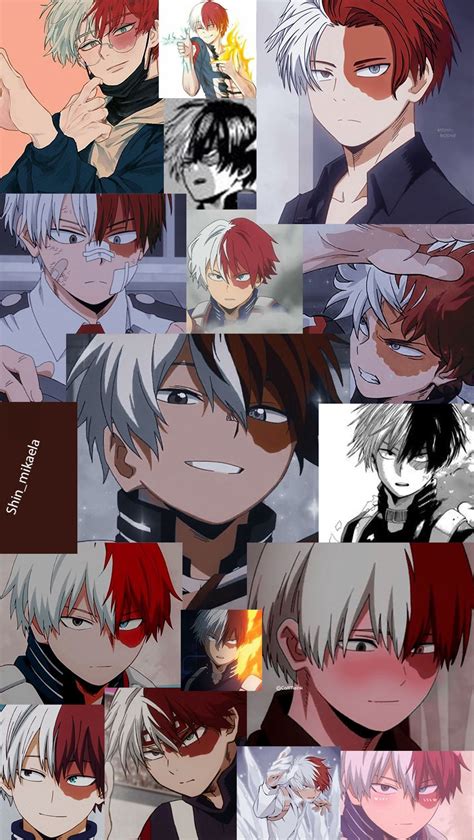 Boku No Hero Academia My Hero Academia Shoto Todoroki Anime Lock Screen