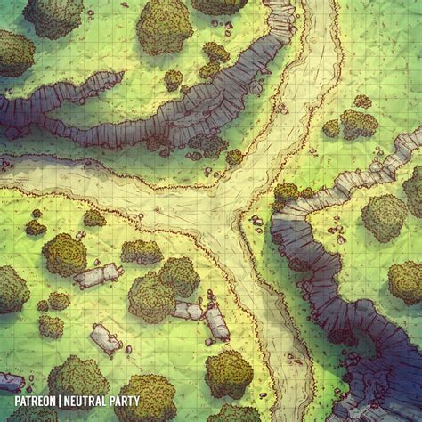 Battlemaps Dextérieur Donjons And Dragons Dandd 5e