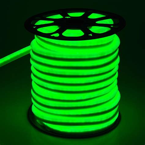Neon Led Rope Light Holiday Christmas Party Home Outdoor Redbluegreen