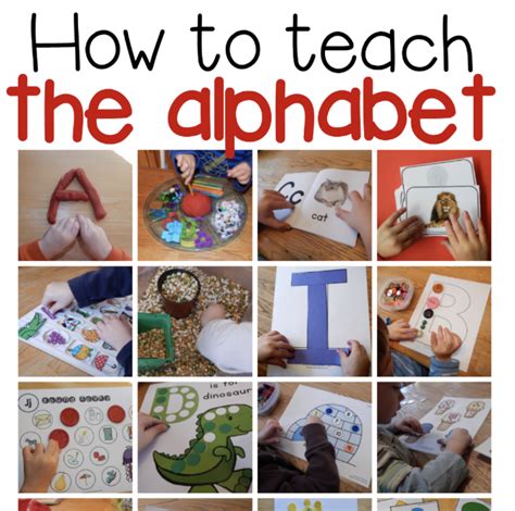 How To Teach The Alphabet To Preschoolers