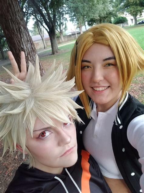 Me And My Sibling Cosplaying As A Couple Of Idiots 🤪🤪 Bakugou Is Me If Anyone Is Interested In