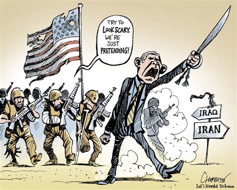Sabre Rattling On Iran Globecartoon Political Cartoons Patrick