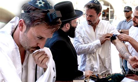 David Arquette 40 Completes A Jewish Rite Of Passage By Having His Very First Bar Mitzvah In