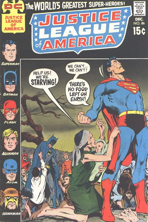 Justice League Of America 86 December 1970 Pencils Neal Adams