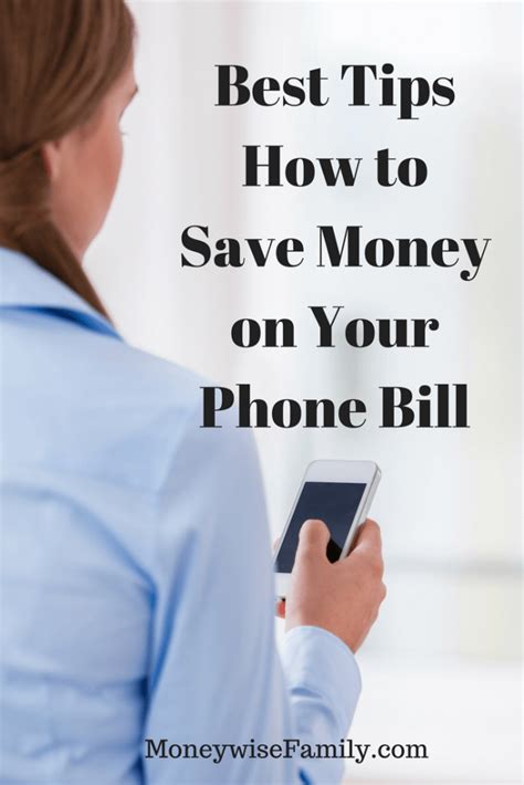How To Save Money On Cell Phone Bill