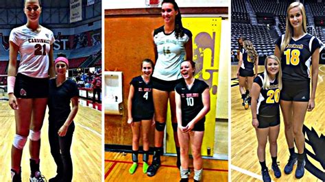 Tallest Womens Volleyball Players HD YouTube