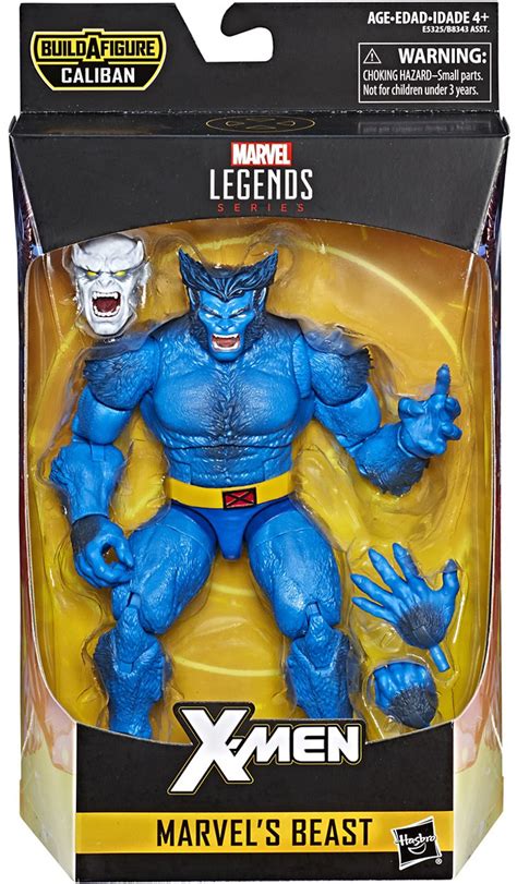 Marvel X Men Marvel Legends Caliban Series Beast Action Figure Hasbro