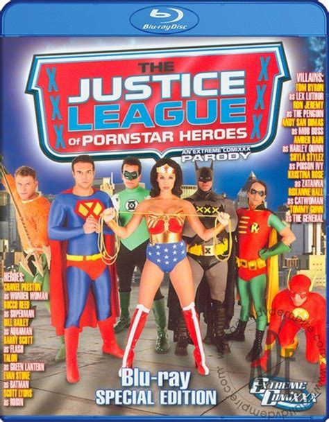 Justice League Of Pornstar Superheroes 2011 Adult Dvd
