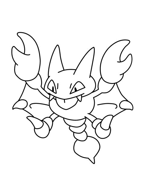 Pokemon Gible Coloring Page Coloring Pages