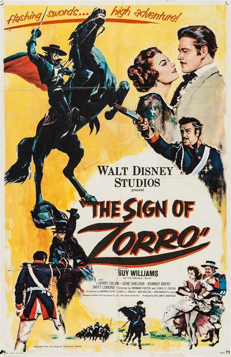 The Sign Of Zorro 1958 Posters — The Movie Database Tmdb