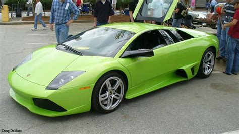 Lamborghini Murcielago Lp 640 In Green Lambo Luxury Cars Car