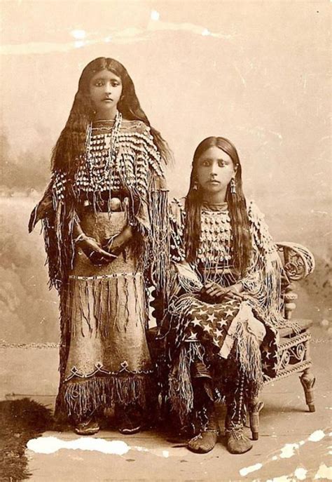 Original Th Century Portraits Of Native American Women WITNESS THIS