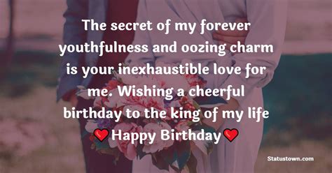 20 Heart Touching Birthday Wishes For Husband Statustown