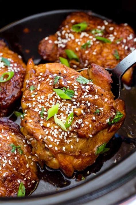 21 Ideas For Honey Garlic Chicken Thighs Slow Cooker Best Recipes Ideas And Collections
