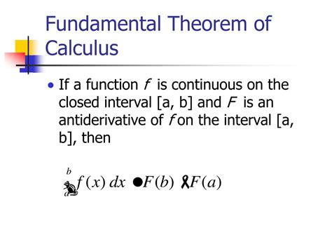 Ppt The Fundamental Theorem Of Calculus Powerpoint Presentation Free Download Id9219563