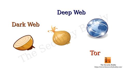 What Are The Deep Web The Dark Web And Tor The Security Buddy