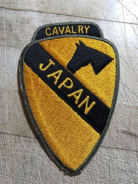 Vietnam Us Army Patch 1st Cavalry Japan Original Beautiful Us