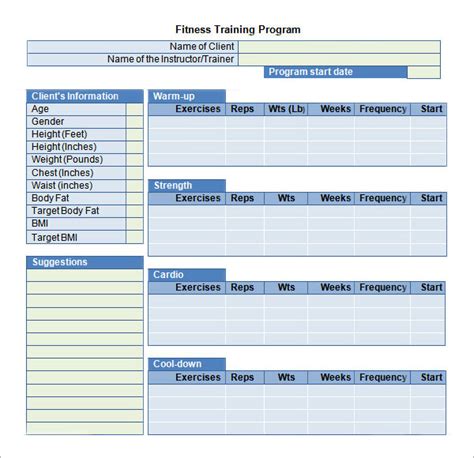 20 Sample Training Plan Templates To Free Download Sample Templates