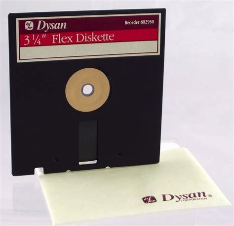 History 1983 325 Inch Floppy Disk Storagenewsletter