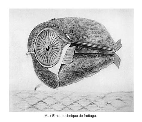 Max Ernst Technique Du Frottage