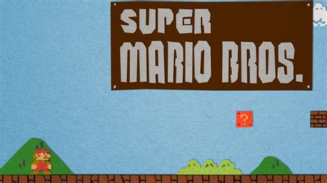 Super Mario Bros Paper Stop Motion Orchestration Youtube