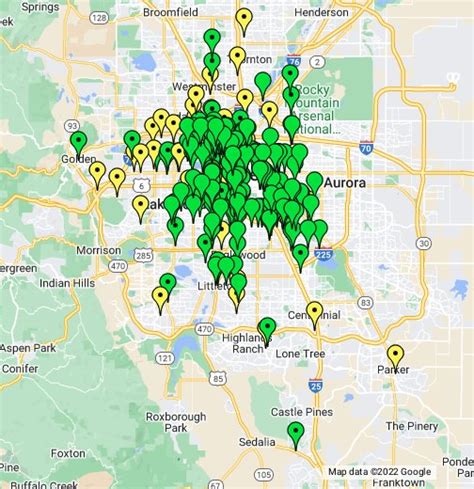 Colorado Dispensary Map