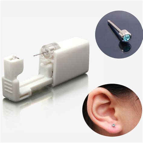 How To Use A Nose Piercing Kit Pro Steel Ear Nose Navel Body Piercing