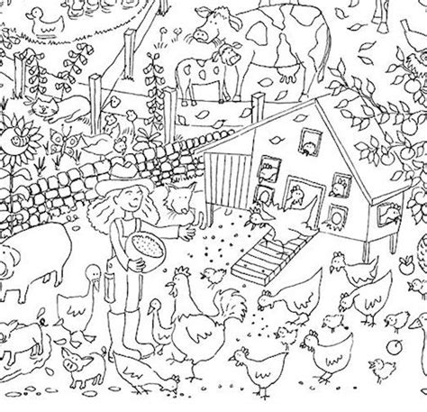 Farm Coloring Pages Free And Printable