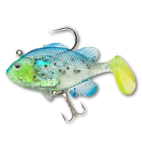 Seanlure 1pcs 9cm 20g Live Crappie Swimbait Sunfish 7 Colors Options