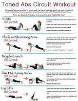 Pictures of Toning Ab Workouts