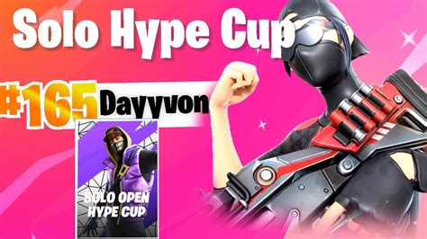 How I Placed In Solo Hype Cup Fortnite Competitive Youtube