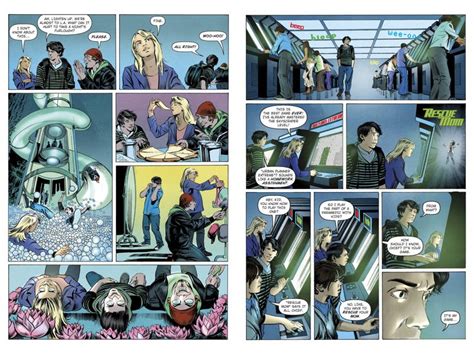 Pages From Percy Jackson And The Lightning Thief Graphic Novel