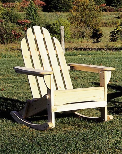 Classic Cedar Adirondack Rocking Chair 925354