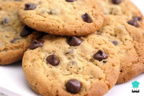 Galletas con chispas de chocolate y nueces Fácil