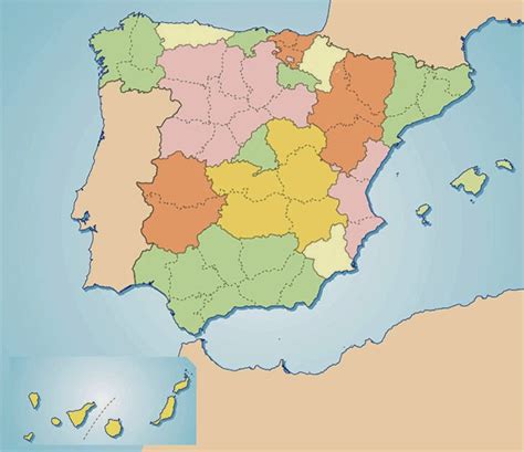 Mapas Para Imprimir Espana Y Comunidades Autonomas Familia Y Cole Images