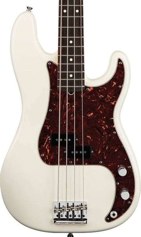 Fender American Standard Precision Bass Rosewood Olympic White