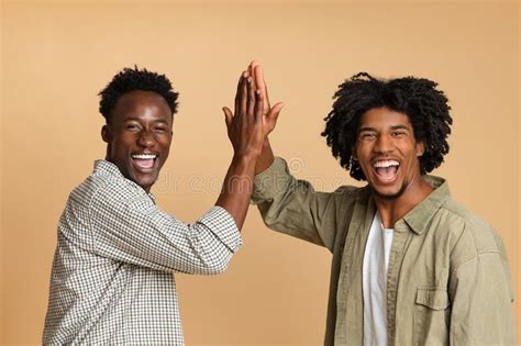 Two Guys High Five Stock Photos Free And Royalty Free Stock Photos From