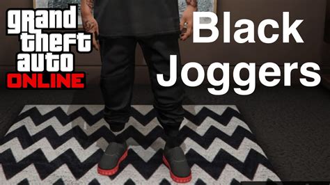 How To Get Black Joggers On Gta 5 Online Glitch Youtube