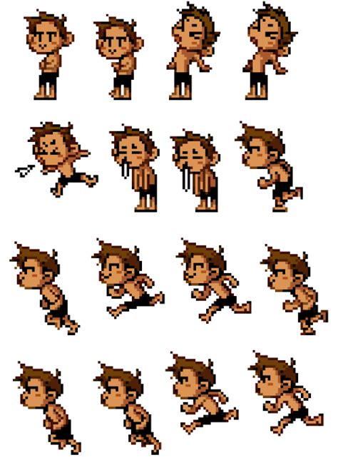 Your Image Pixel Art Character Sprite Sheet Png Image With Images