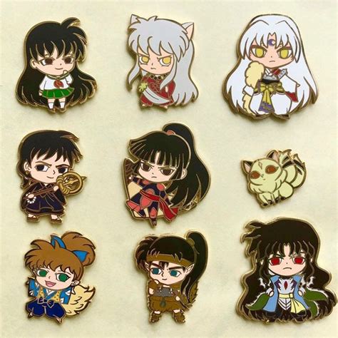 Inuyasha Pins By Tsuchronicl On Etsy Listing