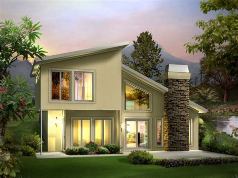 Even small two bedroom house plans can seem more spacious and luxurious with the addition of a front porch or elevations. Adorable Small Two Bedroom Contemporary House with Floor ...