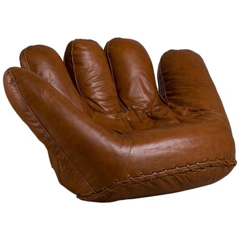Franklin sports offers an extensive collection of baseball and softball batting gloves, fielding gloves, and catchers mitts. Large Leather Baseball Glove Sofa for Poltronova, 1970s at ...